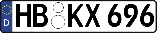 HB-KX696