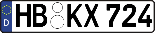HB-KX724