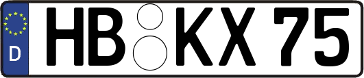 HB-KX75