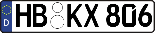 HB-KX806