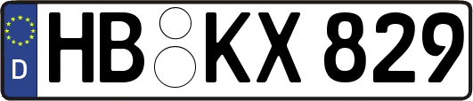 HB-KX829