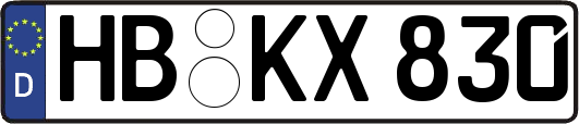 HB-KX830