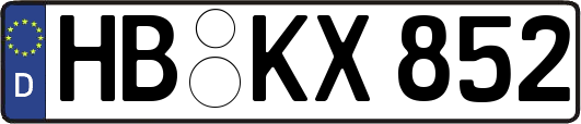 HB-KX852