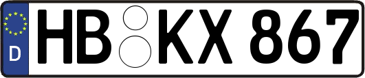 HB-KX867