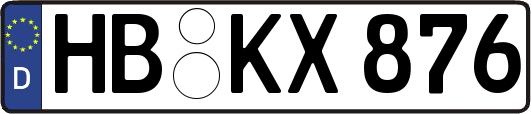 HB-KX876