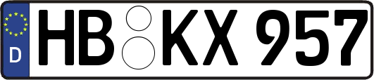 HB-KX957