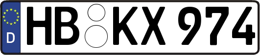 HB-KX974