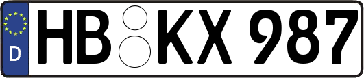 HB-KX987