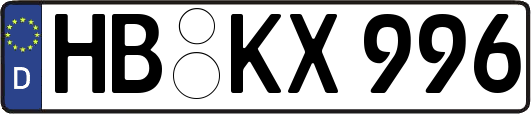 HB-KX996
