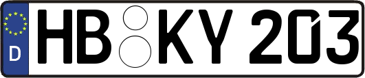 HB-KY203
