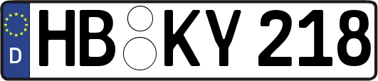 HB-KY218