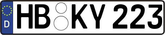 HB-KY223