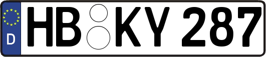 HB-KY287