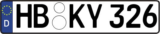 HB-KY326