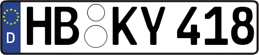 HB-KY418