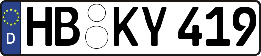 HB-KY419