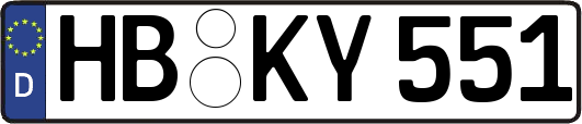 HB-KY551