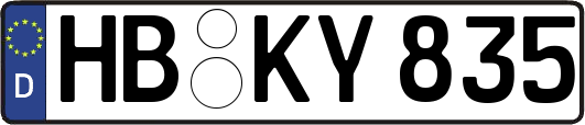 HB-KY835