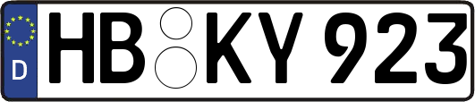 HB-KY923