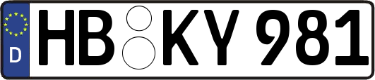 HB-KY981