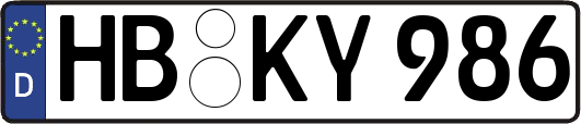 HB-KY986