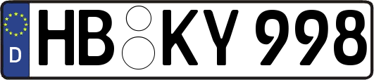 HB-KY998