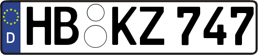 HB-KZ747