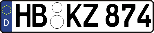 HB-KZ874