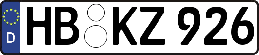 HB-KZ926