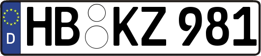 HB-KZ981