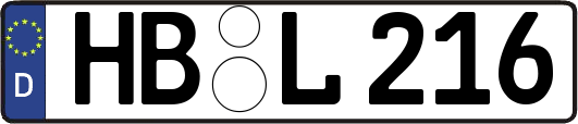 HB-L216