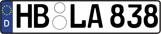 HB-LA838