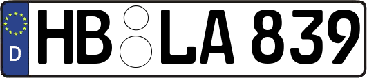 HB-LA839