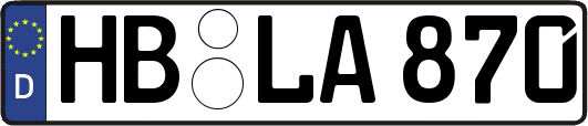HB-LA870