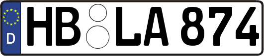HB-LA874