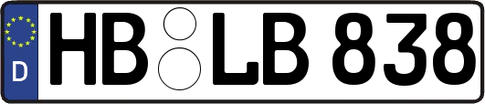 HB-LB838