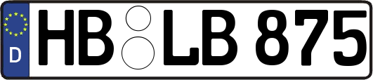 HB-LB875