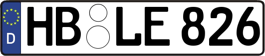 HB-LE826