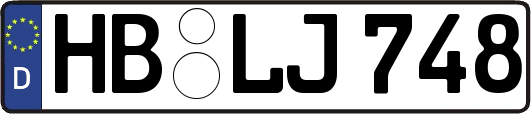 HB-LJ748