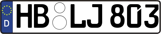 HB-LJ803