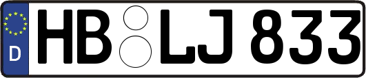 HB-LJ833