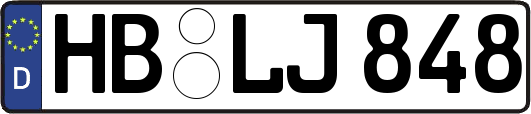 HB-LJ848