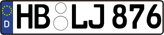 HB-LJ876