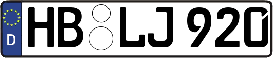 HB-LJ920