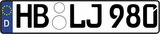 HB-LJ980