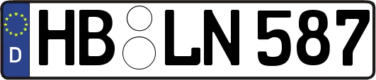 HB-LN587