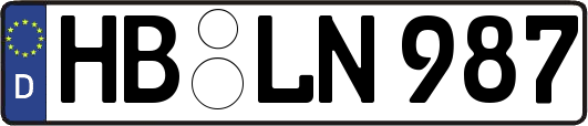 HB-LN987