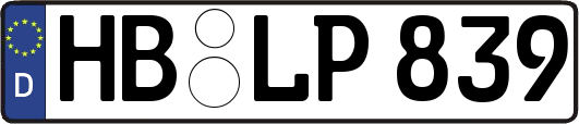 HB-LP839