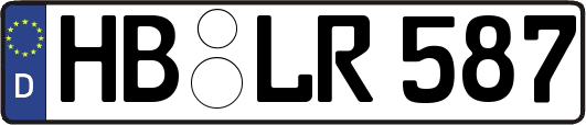 HB-LR587