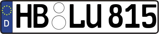 HB-LU815